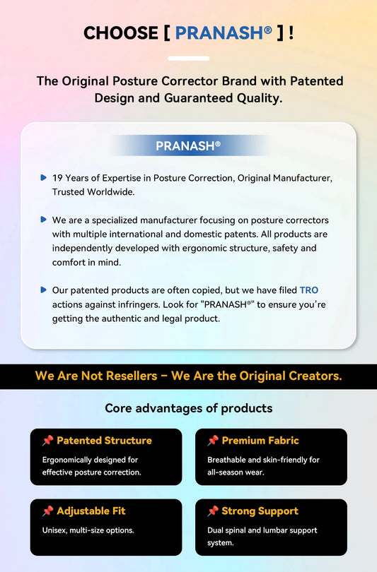 Dropshipping Stock Adjustable Back Posture Corrector Belt Women Men Prevent Slouching Relieve Pain Posture Corrector - MANDOTOS