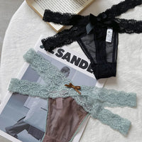 Ice Silk Panties Women Lingerie Underwear Low Waist Seamless Quick-drying Skin-friendly Breathable Briefs Women Intimates Brief