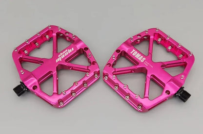 2025 New Bike Pedals  MTB Mountain Road Flat Non-slip CNC 3 Sealed Bearings Green Bicycle Pedals Route Cycling Accessories