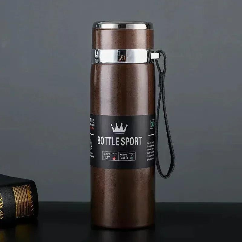 1L Thermal Water Bottle Keep Cold and Hot Thermos for Water Tea Coffee Vacuum Flasks Stainless Steel Thermos Bottle MANDOTOS