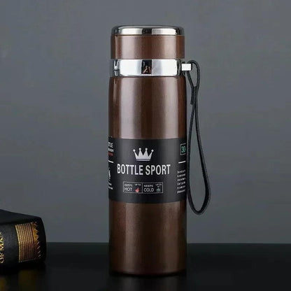 1L Thermal Water Bottle Keep Cold and Hot Thermos for Water Tea Coffee Vacuum Flasks Stainless Steel Thermos Bottle MANDOTOS