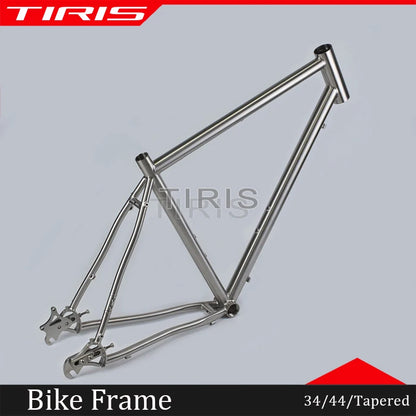 TIRIS-CRR8  Gravel Bike Frame, Sliding Dropout Gates, Belts Drive, Bicycle Framework, 700C 29 'Parts，Custom