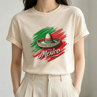 Mexico top tees girl 80s baddie summer alternative  t-shirt kawaii baddie 2000s