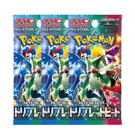 Original Pokemon Card Game PTCG Japanese Edition SV1V SV1A SV2D SV2P SV2A 151 SV3 SV3A Bale Off Single Pack Trading Cards - MANDOTOS