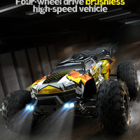 Teeggi 16101 /16102 PRO 1:16 High Speed RC Car With LED Light Drift 70KM/H 4WD RC Off-Road Car Monster Truck Toy For Kid Gifts - MANDOTOS