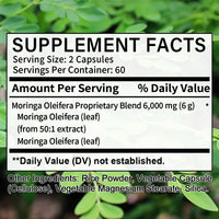 Moringa extract is rich in vitamins, minerals, and natural antioxidants, supporting balanced blood pressure and heart health