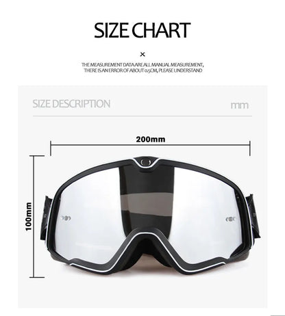 Retro Bicycles Goggles - Stylish, Functional, & UV Protection for All Seasons! 🚴‍♀️🕶️ - MANDOTOS