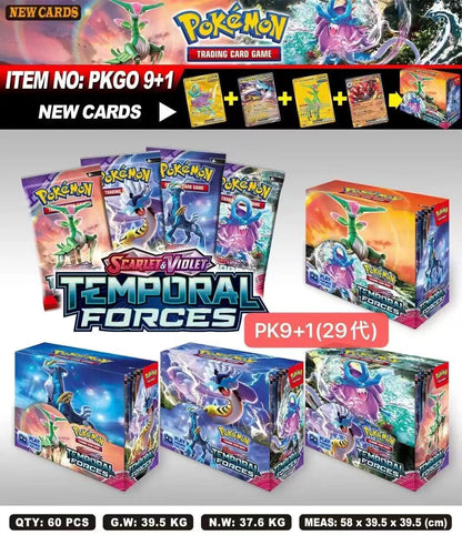 324 to 360 Piece Set Pokemon Cards Scarlet and Violet 151 Astral Radiance Evolutions Ultra Prism English Booster Battle Transaction Cards - MANDOTOS