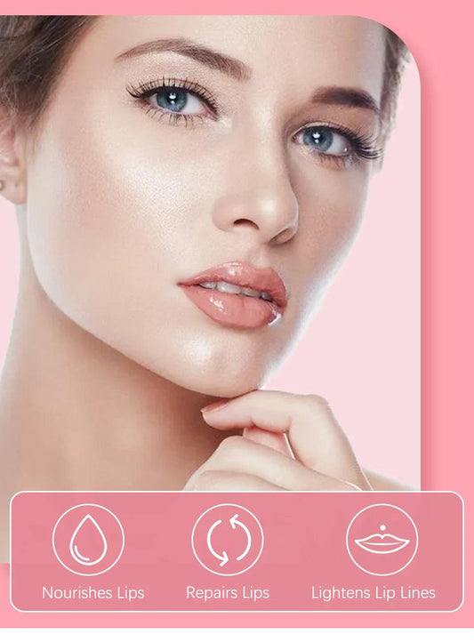 Moisturizing Lip Balm Original Lip Oil Gloss Care of the Lips Benetitnt for Lips Plumping Exfoliating Pink Plumping Gloss Oil - MANDOTOS