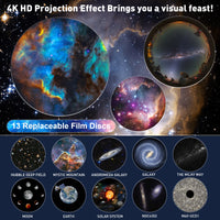 13 in 1 Star Projector, Planetarium Galaxy Projector for Bedroom, Aurora Projector, Night Light Projector for Kids Adults - MANDOTOS
