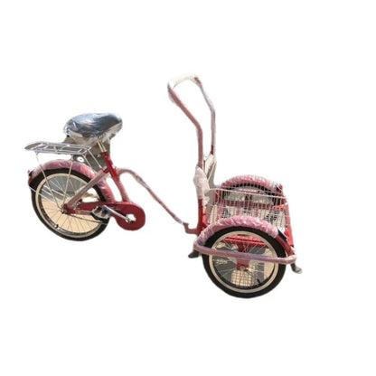 Bicycle, reverse riding donkey, elderly tricycle, pedal, scenic pedal show