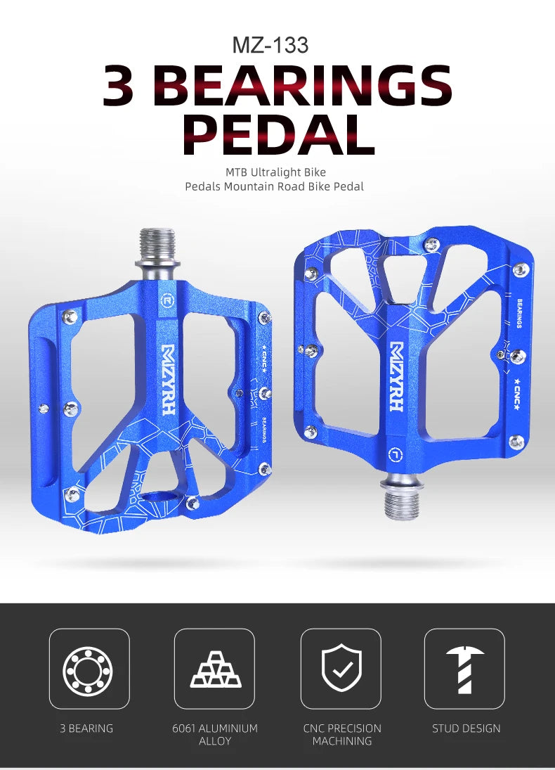MZYRH Ultralight Sealed Bearing Bike Pedals: Revolutionize Your Ride! 🚴‍♂️🔥 - MANDOTOS