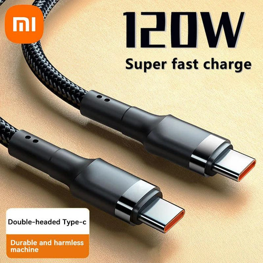 Xiaomi 120W Fast Charger PD Quick Charging High Quality USB C TO USB Type C Cable For iPhone 15 Plus Pro Max Samsung S24 - MANDOTOS