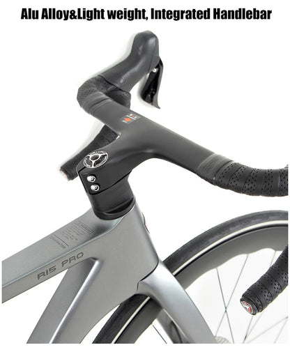 TWITTER 700X25C Carbon Road Bicycle Wireless Men's Hydraulic Disc Racing Bike With WheelTop EDS TX 24S Shifter 50mm Carbon Wheel