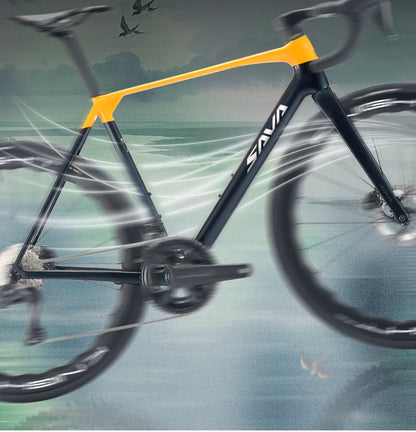 SAVA AEROX SLR8 Full Carbon Fiber Racing Grade Road Bike E-Shift Road Bike with SHIMAN0 ULTEGRA 8170 Di2 Kit UCI+CE Approved