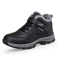 Ultra-Warm Waterproof Leather Winter Boots for Men & Women - MANDOTOS
