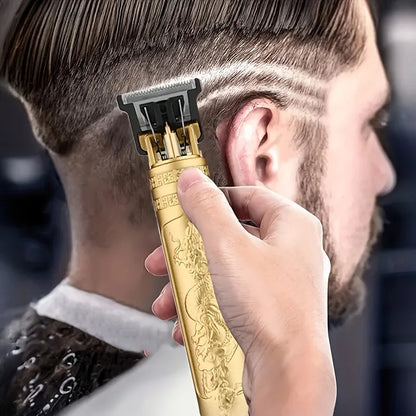 High-Power Electric Clippers Designed for Barbershops, Ideal for Shaving And Trimming with USB Charging. - MANDOTOS