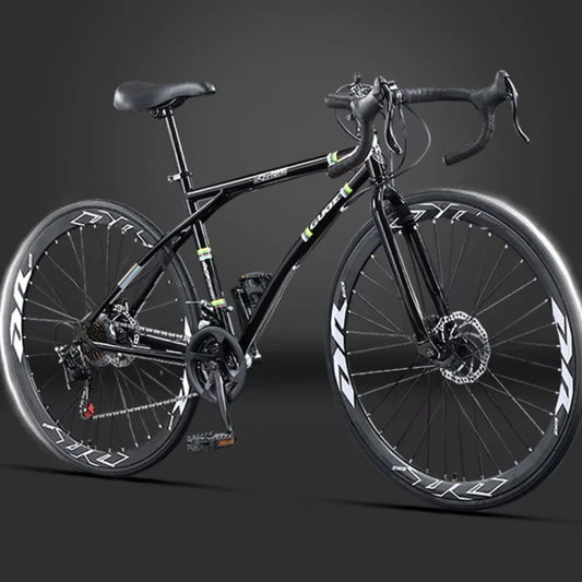 2025 New Road Bike 7/24 Speed Corner Handle Road Racing Bicycle Dual Disc Brake Lightweight Outdoor bicicleta Adult Teenagers
