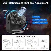 13 in 1 Star Projector, Planetarium Galaxy Projector for Bedroom, Aurora Projector, Night Light Projector for Kids Adults - MANDOTOS