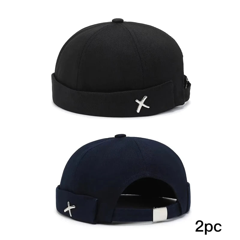 Spring New Guppi Hat, Korean Version Street Hat, Personality, Beanie, Round Hat, Sailor, Landlord Hat, Men's And Women's Niche