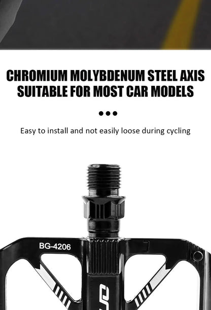 Lightweight Design Easy To Ride Bicycle Pedals Aluminum Alloy Material Suitable for Road Cycling Waterproof and Anti Slip