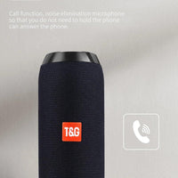 Bluetooth Speaker T&G TG117 Portable TWS Sound Box Waterproof Loudspeaker Outdoor Stereo Surround Speakers Support TF FM Radio - MANDOTOS
