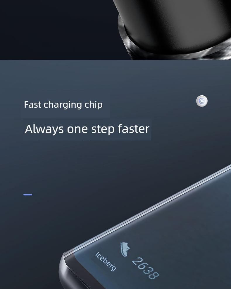 Double-Headed Typec Data Cable Mobile Phone Computer Car Universal Male-to-Male CTOC Flash Charging Cable 2 M Long Fast Charging - MANDOTOS