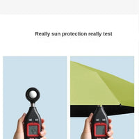 1Pc 55% Off Mini Sun Umbrella Pocket Rain Umbrella Vinyl Folding UV Ultraviolet Protection Sun Shade Pocket Parasol Capsule - MANDOTOS