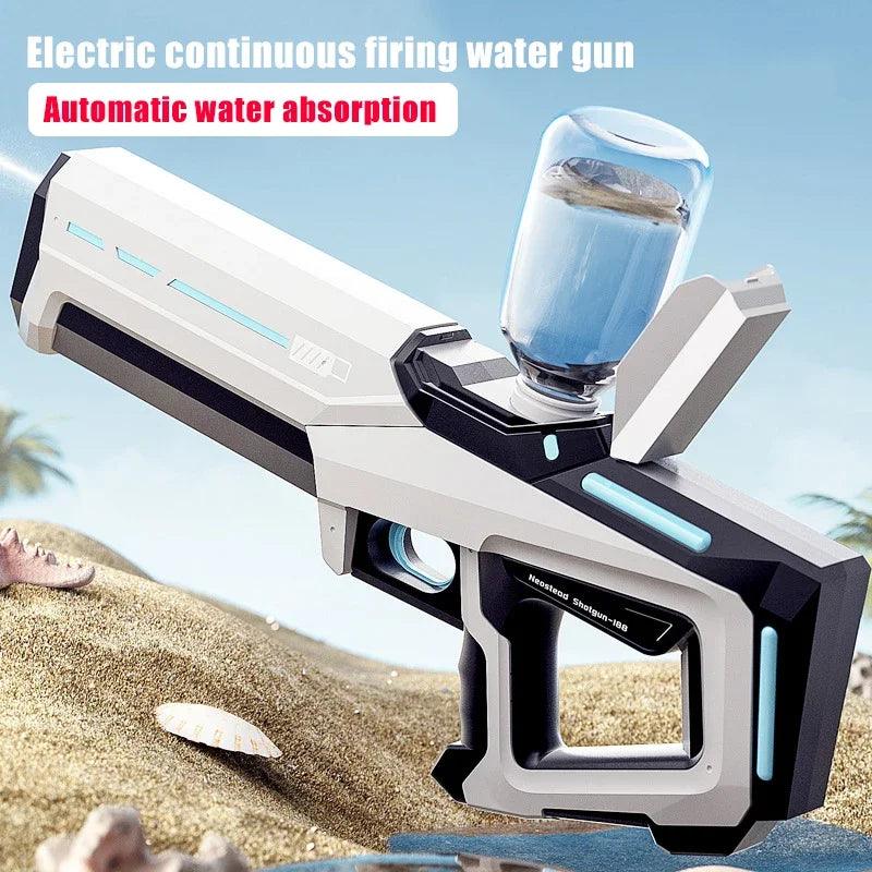 Electric Water Guns For Adults Powerful Automatic Water Blasters Summer Outdoor Beach Toy - MANDOTOS