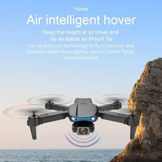 E99 Pro Drone Quadcopter Remote Control Handle Four Axis Aircraft HD 6K Photography UAV Altitude Fixation Helicopter Toys - MANDOTOS