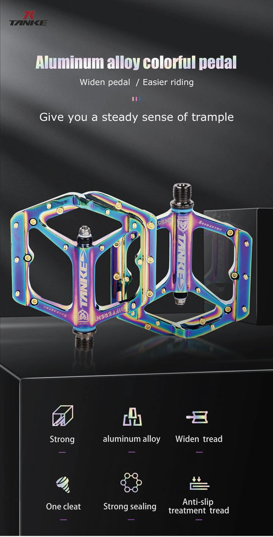 TANKE TP-50 Pedals Sepeda MTB Aluminum Alloy Non-slip Bicycle Pedal Bicycle Pedal Bicycle pedal