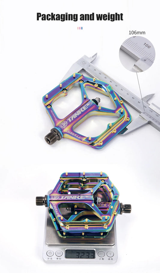 TANKE TP-50 Pedals Sepeda MTB Aluminum Alloy Non-slip Bicycle Pedal Bicycle Pedal Bicycle pedal
