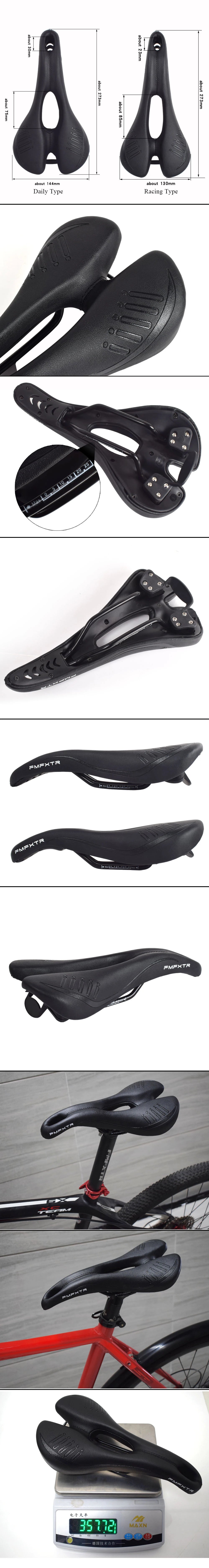 Bicycle Saddle Breathable Road MTB Saddle Racing Saddle Daily Saddle Comfortable Shockproof Bicycle Saddle