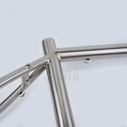 TIRIS-CRR8  Gravel Bike Frame, Sliding Dropout Gates, Belts Drive, Bicycle Framework, 700C 29 'Parts，Custom