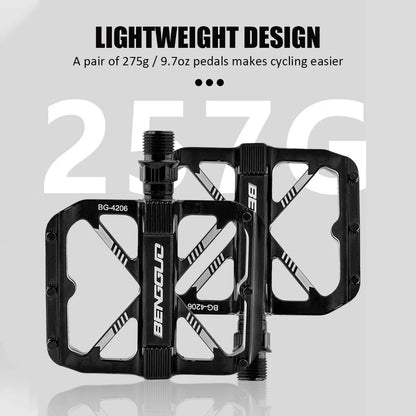 Lightweight Design Easy To Ride Bicycle Pedals Aluminum Alloy Material Suitable for Road Cycling Waterproof and Anti Slip