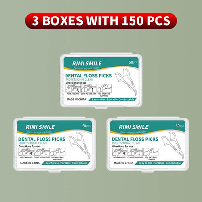 50/150/300/600/1000 PCS dental floss sticks oral care tools - MANDOTOS