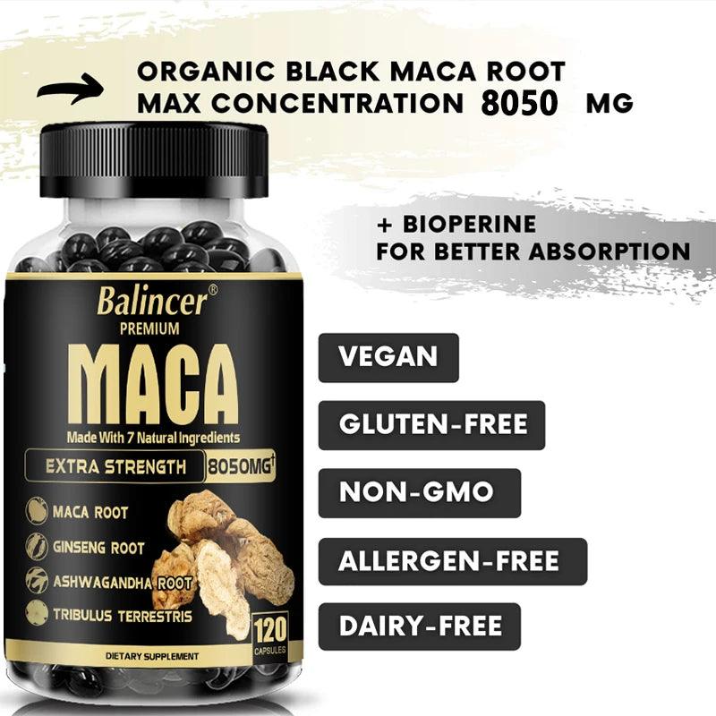 Maca Ginseng boosts energy needs and can help balance hormone levels, increase energy and support healthy motivation. - MANDOTOS
