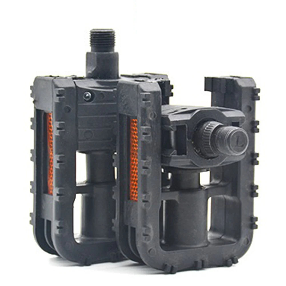 Bicycle Platform Pedals Non-slip Bicycle Pedal Footboard with Reflector Riding Accessories for Folding Bike Electric Vehicle