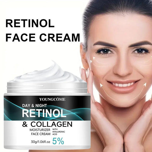 YOUNGCOME Retinol Cream Promotes Skin Elasticity And Luster Nourishing Nourishing And Locking Moisture To Improve Skin Texture - MANDOTOS