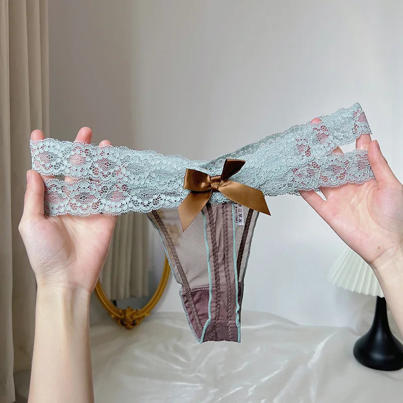 Ice Silk Panties Women Lingerie Underwear Low Waist Seamless Quick-drying Skin-friendly Breathable Briefs Women Intimates Brief