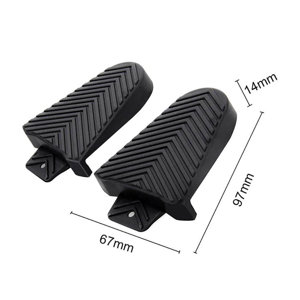 Riding Shoes Part One Pair Rubber Quick Release Cycling SPD-SL Cleats Cleat Protective Cover Cleat Cover Bike Pedal Cleats