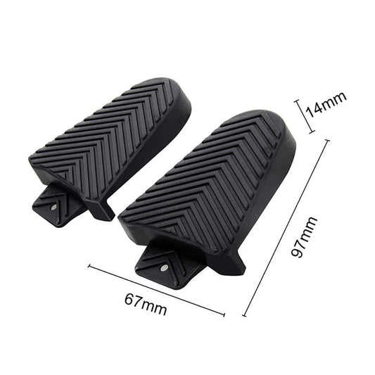Riding Shoes Part One Pair Rubber Quick Release Cycling SPD-SL Cleats Cleat Protective Cover Cleat Cover Bike Pedal Cleats