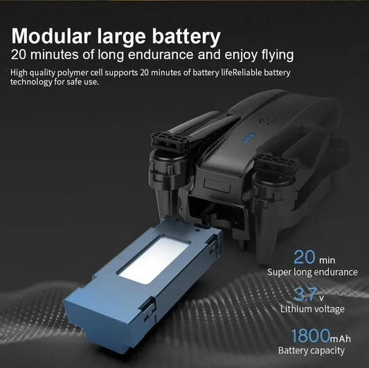 E99 Pro Drone Quadcopter Remote Control Handle Four Axis Aircraft HD 6K Photography UAV Altitude Fixation Helicopter Toys - MANDOTOS