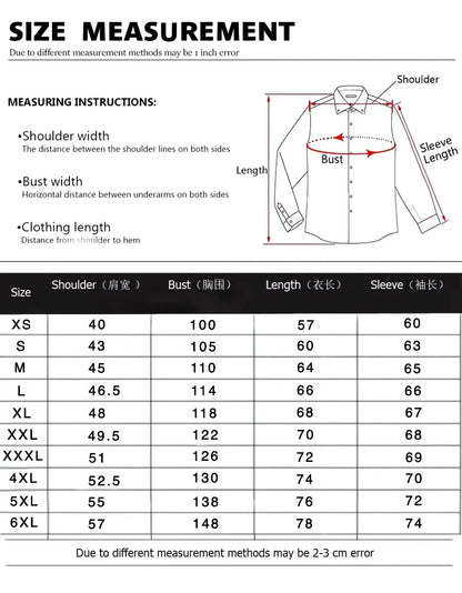 Linen shirt men's top cardigan button fashion trend pattern slim fit comfortable soft new retro top 2024 new plus size 6XL - MANDOTOS