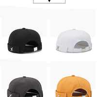 Spring New Guppi Hat, Korean Version Street Hat, Personality, Beanie, Round Hat, Sailor, Landlord Hat, Men's And Women's Niche