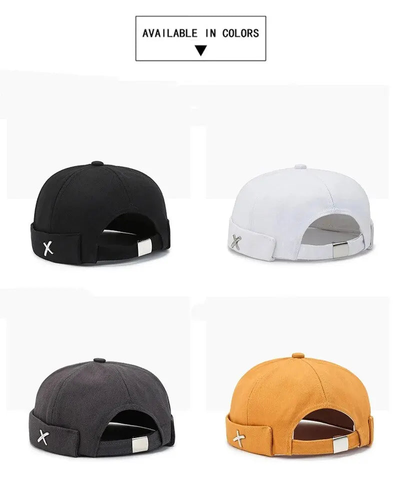 Spring New Guppi Hat, Korean Version Street Hat, Personality, Beanie, Round Hat, Sailor, Landlord Hat, Men's And Women's Niche