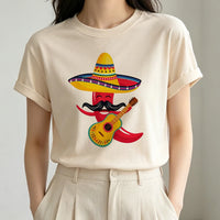 Mexico top tees girl 80s baddie summer alternative  t-shirt kawaii baddie 2000s