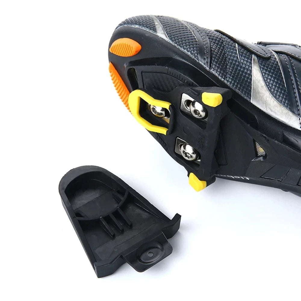 Riding Shoes Part One Pair Rubber Quick Release Cycling SPD-SL Cleats Cleat Protective Cover Cleat Cover Bike Pedal Cleats