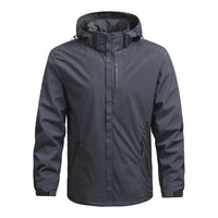 Men's Outdoor Waterproof Raincoat Lightweight Cycling Coat with Hood Streetwear Hiking Windproof Jacket Climbing Outdoor Jackets