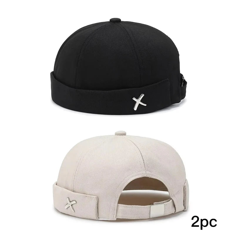 Spring New Guppi Hat, Korean Version Street Hat, Personality, Beanie, Round Hat, Sailor, Landlord Hat, Men's And Women's Niche